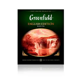 Чай Greenfield English Edition черный 100 пакетиков