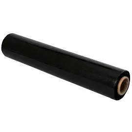 Стрейч-пленка для ручной упаковки первичное сырье вес 2 кг 23 мкм x 500 мм x 190 м черная