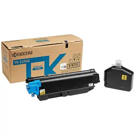 Картридж лазерный Kyocera TK-5290C 1T02TXCNL0 голубой оригинальный повышенной емкости