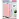 Ежедневник недатированный Attache Акварель 7БЦ А5 128 листов розовый с фиксирующей резинкой Фото 0