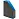 Лоток вертикальный для бумаг 70 мм Bantex Модерн картонный голубой Фото 4