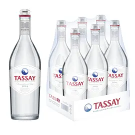 Вода питьевая TASSAY негазированная 0,75 л (6 штук в упаковке)