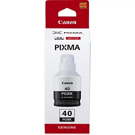Картридж (контейнер с чернилами) Canon GI-40BK 3385C001 черные оригинальные