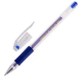 Ручка гелевая неавтоматическая Crown HJR-500R синяя (толщина линии 0.5 мм)