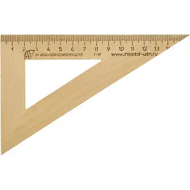 Треугольник Можга деревянный (16 см, 90/60/30 градусов)