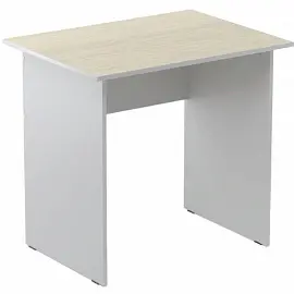 Стол прямой Easy Standard (дуб светлый/серый, 800х600х740 мм)