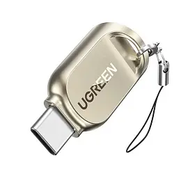 Картридер Ugreen CM331 USB C 3.1 для карт памяти SD/TF (80124)