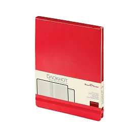 Блокнот Bruno Visconti Megapolis Reporter А5 100 листов красный в клетку на сшивке (144x212 мм) (артикул производителя 3-103/04)
