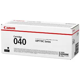 Картридж лазерный Canon 040 0460C001 черный оригинальный