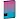 Папка на молнии Berlingo "Radiance" А4, 600мкм, розовый/голубой градиент, с рисунком