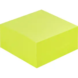 Стикеры Attache Selection 76х76 мм неоновые желтые (1 блок, 400 листов)
