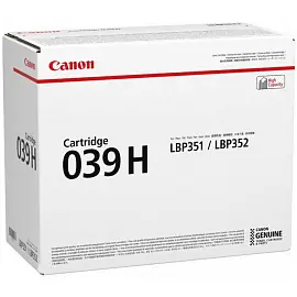 Картридж лазерный Canon CRG 039H BK 0288C001 черный оригинальный повышенной емкости