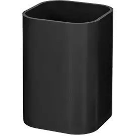 Подставка-стакан для канцелярских принадлежностей Attache черная 10x7x7 см