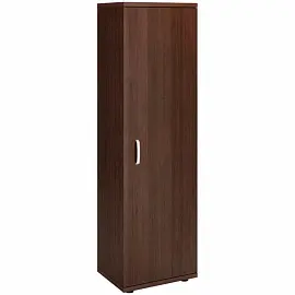 Шкаф-колонка для одежды с выдвижной штангой МФ Виско Консул/Венге, 600*450*2030 ТШПП/Венге (ПОД ЗАКАЗ)