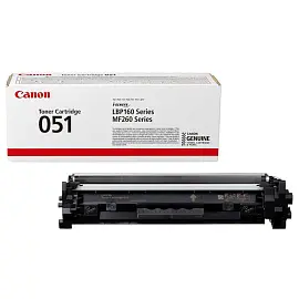 Картридж лазерный Canon 051 2168C002 черный оригинальный