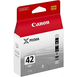 Картридж струйный Canon CLI-42GY 6390B001 серый оригинальный