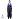 Полукомбинезон рабочий зимний женский з07-ПК с СОП синий/васильковый из ткани дюспо (размер 60-62, рост 158-164)