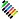Набор текстовыделителей Deli Jumbo (толщина линии 1-5 мм, 6 цветов)