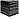 Блок из 4 выдвижных лотков СТАММ, черный корпус, тонированные черные лотки Фото 2