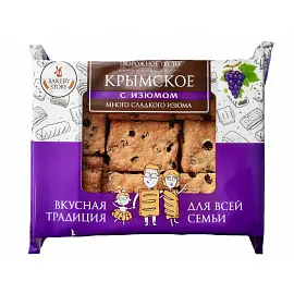 Печенье сдобное Bakery Story Крымское Изделие с изюмом 500 г