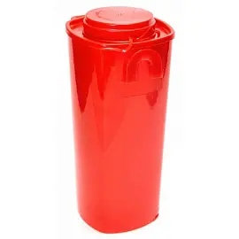 Емкость-контейнер для острого инструмента СЗПИ класса В красный 1 л (40 штук в упаковке)