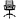 Кресло оператора Helmi HL-M95 (695) "Airy", спинка сетка черная/сиденье ткань TW черная, механизм качания Фото 0