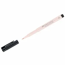 Ручка капиллярная Faber-Castell "Pitt Artist Pen Brush" цвет 114 нежно-розовый, пишущий узел "кисть