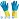 Перчатки КЩС латекс/неопрен Manipula Specialist Союз LN-F-05/СG-971 синие/желтые (размер 9-9,5, XL) Фото 1