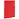 Папка-уголок BRAUBERG, красная 0,10 мм, 223967