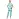 Костюм медицинский женский М24-КБР бирюзовый (размер 42, рост 158-170) Фото 2