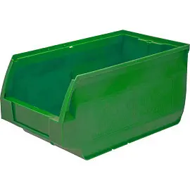 Ящик (лоток) универсальный полипропиленовый Napoli 400х230х200 мм зеленый