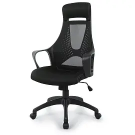 Кресло для руководителя Easy Chair 578 TC черное (сетка/ткань, пластик)