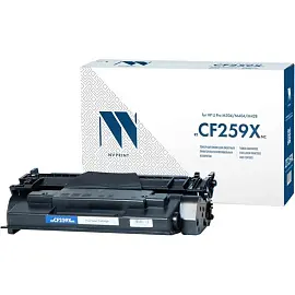 Картридж лазерный NV Print CF259X для HP черный совместимый повышенной емкости