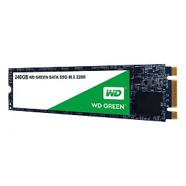 SSD накопитель WD Original SATA3 240G Green M.2 2280(WDS240G2G0B)