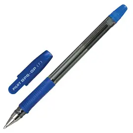 Ручка шариковая неавтоматическая Pilot B-BPS-GP-2L синяя (толщина линии 0.22 мм, 2 штуки в наборе)