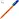 Ручка шариковая автоматическая Attache Economy синяя (оранжевый корпус, толщина линии 0.5 мм) Фото 4