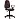 Кресло офисное Prestige O коричневое (ткань, пластик)