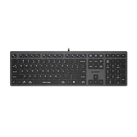 Клавиатура проводная A4Tech Fstyler FX50 серый