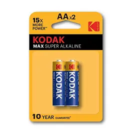 Батарейка AA пальчиковая Kodak Max 2 штуки в упаковке