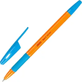 Ручка шариковая неавтомат. Attache Velex X 0,5мм синяя,манж,ор.корп