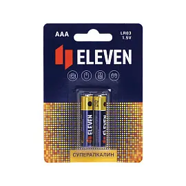 Батарейка Eleven SUPER AAA (LR03) алкалиновая Цена за 1 батарейку