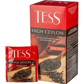 Чай Tess High Ceylon черный 25 пакетиков