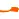 Щетка FBK средней жесткости 110х80 мм оранжевая Фото 0