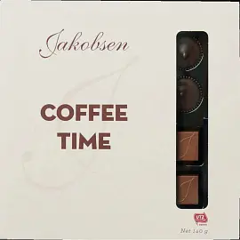 Конфеты Jakobsen шоколадные Coffee Time, 140г