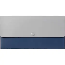 Папка-органайзер Deli А6 синяя 13 отедлений (260х130 мм)