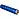 Стрейч-пленка для ручной упаковки синяя вторичное сырье вес 2 кг 23 мкм x 190 м x 500 мм