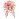 Бант декоративный Miland Красивый узор 5x5 см розовый