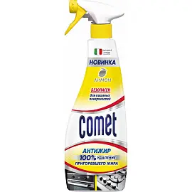 Чистящее средство для кухни Comet Антижир с ароматом лимона 500 мл