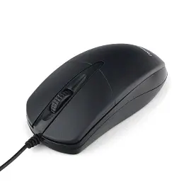 Мышь компьютерная Гарнизон GM-220XL, USB, черный, 2м,1000dpi (16882)
