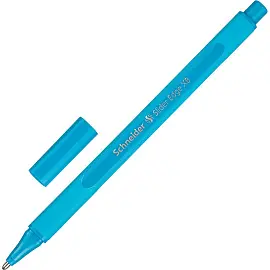 Ручка шариковая неавтоматическая Schneider Slider Edge голубая (толщина линии 0.9 мм)